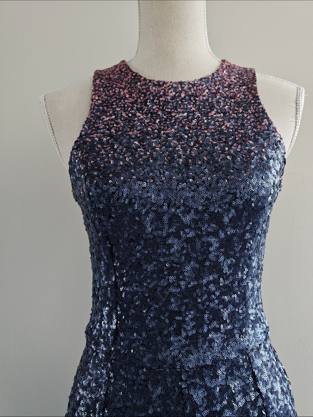 Dress the Population Andi Rose Gold to Black Ombre Sequin Mini Dress - Picture 7 of 16